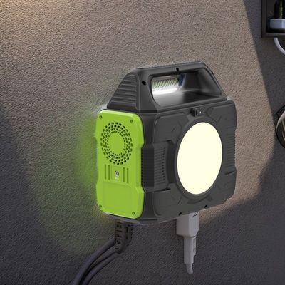 300W শক্তি সঞ্চয় ক্ষমতা বহিরঙ্গন সৌর মোবাইল পাওয়ার স্টেশন হালকা ও বহনযোগ্য