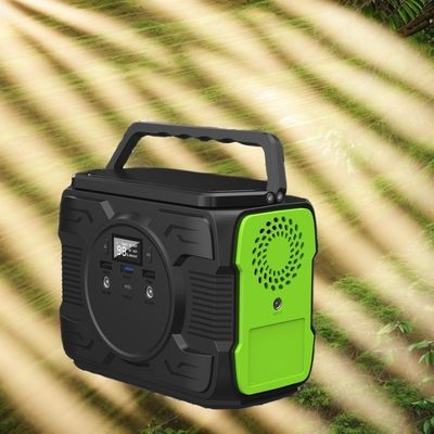 200W পোর্টেবল পাওয়ার স্টেশন পরিবর্তিত তরঙ্গ এসি আউটপুট সহ বহিরঙ্গন সৌর শক্তি সঞ্চয়