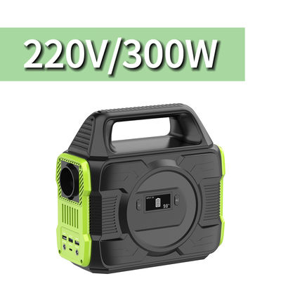 300W এ বহনযোগ্য আউটডোর রিচার্জেবল শক্তি সঞ্চয় করার জন্য খাঁটি সাইন ওয়েভ 500W পাওয়ার ব্যাংক
