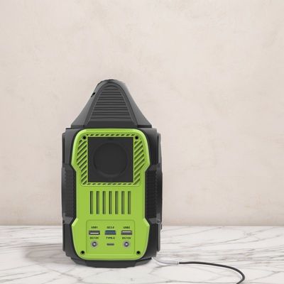 300W এ বহনযোগ্য আউটডোর রিচার্জেবল শক্তি সঞ্চয় করার জন্য খাঁটি সাইন ওয়েভ 500W পাওয়ার ব্যাংক