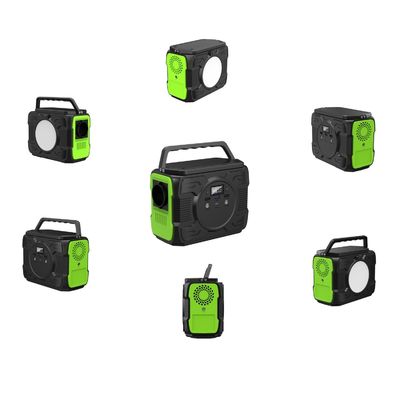 টাইপ সি ইনপুট / আউটপুট 5V / 2.4A 200W সৌর চার্জিং ট্রেজার জরুরী শক্তি স্টেশন 182 * 102 * 144mm