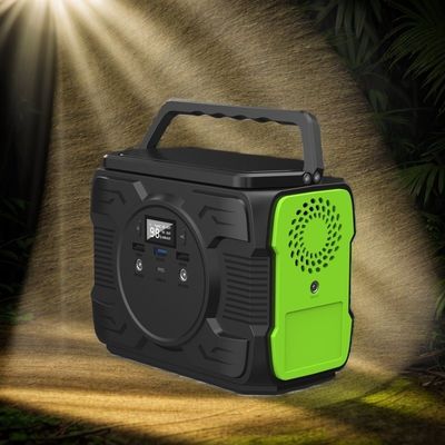 QC3.0 আউটপুট সহ 200W শক্তি সঞ্চয়কারী জেনারেটর পুনরায় চার্জযোগ্য পোর্টেবল পাওয়ার স্টেশন