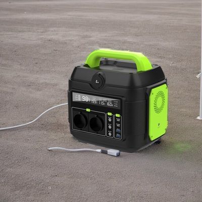 বহিরঙ্গন সৌর শক্তি সঞ্চয় করার জন্য 600W রিচার্জেবল পাওয়ার স্টেশন বহনযোগ্য এবং টেকসই