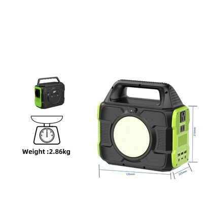 নামমাত্র ক্ষমতা 288Wh কাস্টমাইজেশন এবং 300W চার্জার সহ পোর্টেবল সৌর জেনারেটর