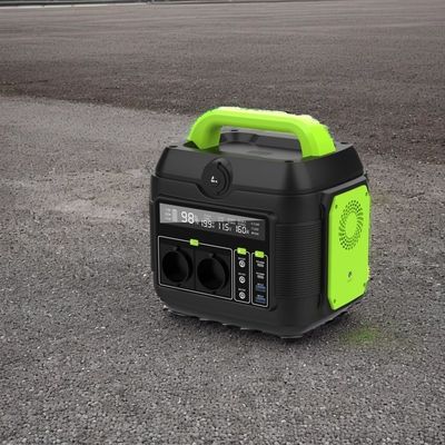 600W 576wh হোম সোলার পাওয়ার জেনারেটর 110V 220V 6kg পোর্টেবল পাওয়ার স্টেশন আউটডোর