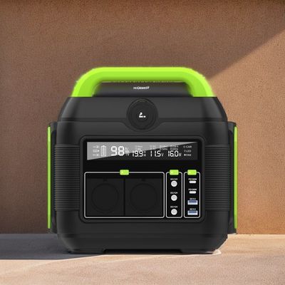 এমপিপিটি 110V/220V 600W লিথিয়াম ব্যাটারি বহিরঙ্গন সৌর বহনযোগ্য শক্তি স্টেশন ক্যাম্পিং জন্য