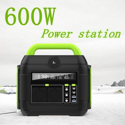 পোর্টেবল পাওয়ার স্টেশন 600W 300W টার্নারি লিথিয়াম ব্যাটারি সৌর জেনারেটর শক্তি সিস্টেম