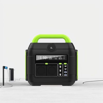 পোর্টেবল পাওয়ার স্টেশন 600W 300W টার্নারি লিথিয়াম ব্যাটারি সৌর জেনারেটর শক্তি সিস্টেম