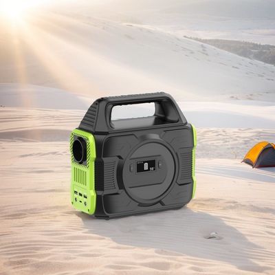 সৌর জেনারেটরের জন্য 300W এসি ডিসি ডুয়াল ইউএসবি টাইপ সি চার্জিং পোর্টেবল মোবাইল পাওয়ার স্টেশন