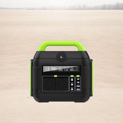 পোর্টেবল 600W দ্রুত চার্জিং পাওয়ার মিনি জরুরী জেনারেটর 100W শক্তি সঞ্চয় সঙ্গে