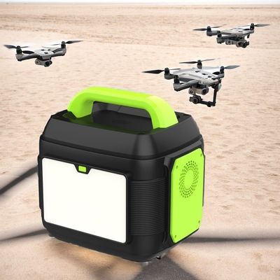 পোর্টেবল 600W দ্রুত চার্জিং পাওয়ার মিনি জরুরী জেনারেটর 100W শক্তি সঞ্চয় সঙ্গে