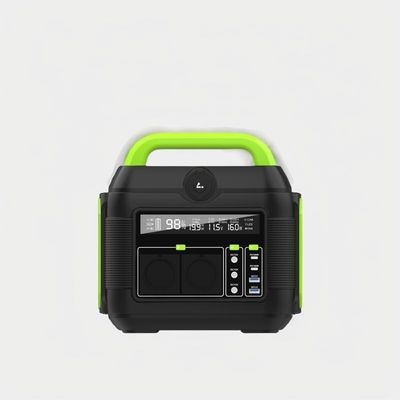 পোর্টেবল 600W দ্রুত চার্জিং পাওয়ার মিনি জরুরী জেনারেটর 100W শক্তি সঞ্চয় সঙ্গে