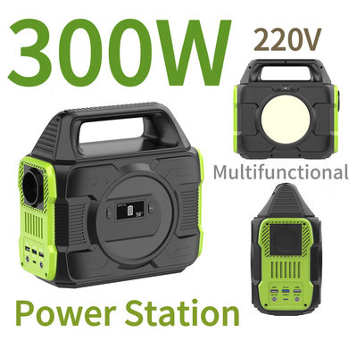 300W 220V চৌম্বকীয় পণ্য পাওয়ার স্টেশন সৌর ব্যাটারি পোর্টেবল পণ্য MPPT পুনর্ব্যবহারযোগ্য