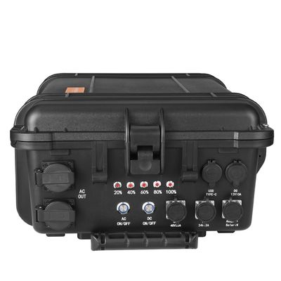 LiFePO4battery 6000W পোর্টেবল পাওয়ার স্টেশন বহিরঙ্গন কার্যকলাপের জন্য সৌর জেনারেটর