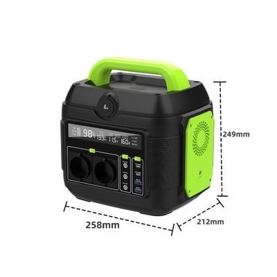600W 110/220V-50Hz/60Hz সরাসরি বিতরণের জন্য পোর্টেবল পাওয়ার স্টেশন সৌর জেনারেটর