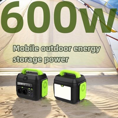 600W 576wh পোর্টেবল পাওয়ার স্টেশন পুনর্ব্যবহারযোগ্য আউটডোর সৌর জেনারেটর