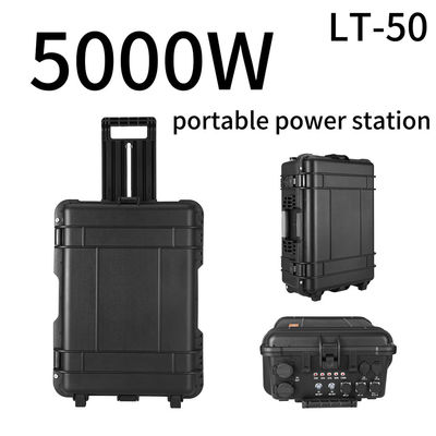3600W হোম সোলার জেনারেটর 5000W দ্রুত চার্জিং লিথিয়াম ব্যাটারি পাওয়ার জেনারেটর