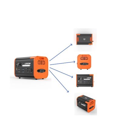 UN38.3 MSOS 2200W পাওয়ার স্টেশন কাস্টমাইজযোগ্য কমলা কালো