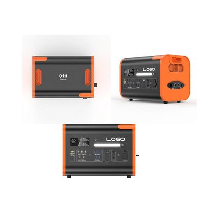 UN38.3 MSOS 2200W পাওয়ার স্টেশন কাস্টমাইজযোগ্য কমলা কালো