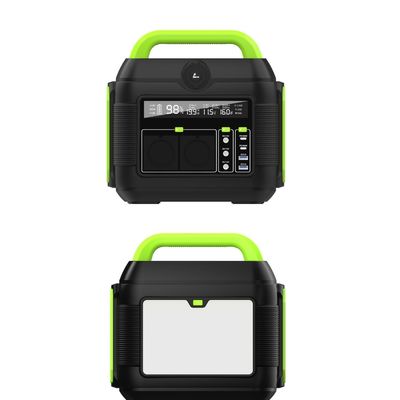 576wh পোর্টেবল পাওয়ার স্টেশন 600W 300W 200W সৌর ব্যাকআপ জেনারেটর