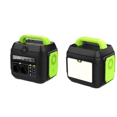 576wh পোর্টেবল পাওয়ার স্টেশন 600W 300W 200W সৌর ব্যাকআপ জেনারেটর