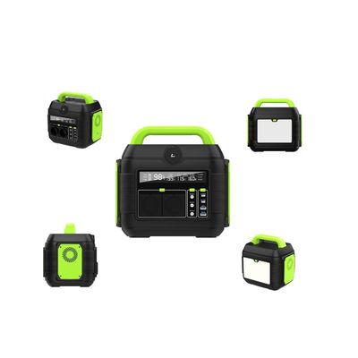 576wh পোর্টেবল পাওয়ার স্টেশন 600W 300W 200W সৌর ব্যাকআপ জেনারেটর