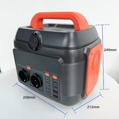 576wh পোর্টেবল পাওয়ার স্টেশন 110V 220V 600W সৌর জেনারেটর