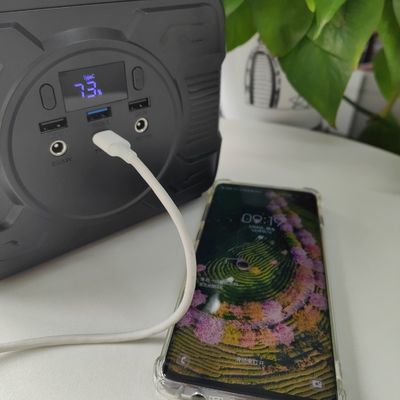 110V/220V পোর্টেবল পাওয়ার স্টেশন 200W মোবাইল সৌর জেনারেটর