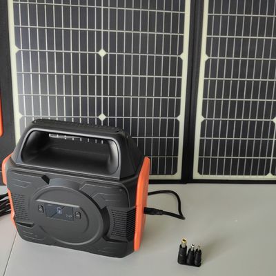 সরাসরি 110/220V 300W বহিরঙ্গন মোবাইল পাওয়ার পোর্টেবল পাওয়ার স্টেশন সৌর জেনারেটর পোর্টেবল