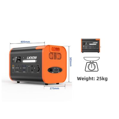 2200W Lifepo4 পোর্টেবল পাওয়ার স্টেশন 2048wh LiFePO4 সৌর জেনারেটর