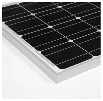 100W32 একক স্ফটিক সিলিকন ফটোভোলটাইক মডিউল অ্যালুমিনিয়াম ফ্রেম সঙ্গে সৌর প্যানেল ঘর RV সামুদ্রিক জন্য উপযুক্ত