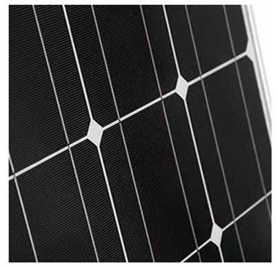 100W32 একক স্ফটিক সিলিকন ফটোভোলটাইক মডিউল অ্যালুমিনিয়াম ফ্রেম সঙ্গে সৌর প্যানেল ঘর RV সামুদ্রিক জন্য উপযুক্ত