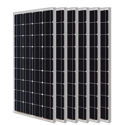 100W32 একক স্ফটিক সিলিকন ফটোভোলটাইক মডিউল অ্যালুমিনিয়াম ফ্রেম সঙ্গে সৌর প্যানেল ঘর RV সামুদ্রিক জন্য উপযুক্ত