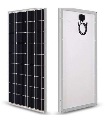 100W32 একক স্ফটিক সিলিকন ফটোভোলটাইক মডিউল অ্যালুমিনিয়াম ফ্রেম সঙ্গে সৌর প্যানেল ঘর RV সামুদ্রিক জন্য উপযুক্ত