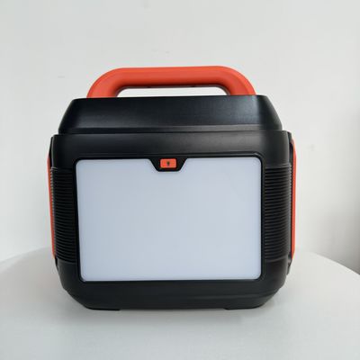 600W পোর্টেবল মোবাইল পাওয়ার 6kg কমলা কালো আউটডোর ইনডোর জরুরী শক্তি সঞ্চয় ক্ষমতা