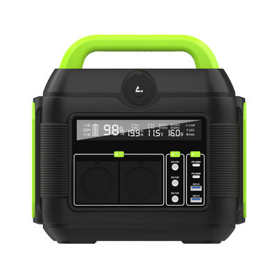 OEM/ODM 600W ক্যাম্পিং মোবাইল পাওয়ার ইনডোর জরুরী পাওয়ার স্টেশন সৌর জেনারেটর অন্তর্নির্মিত ইনভার্টার