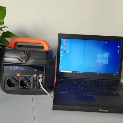 ভ্রমণ পোর্টেবল পাওয়ার স্টেশন 600W লিথিয়াম শক্তি সঞ্চয় শক্তি সরবরাহ 6kg সিনোসাইডাল তরঙ্গ