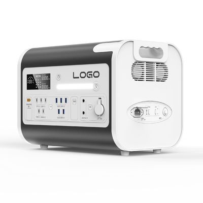 খাঁটি সাইন ওয়েভ ইনভার্টার 2200W আউটডোর অ্যাডভেঞ্চার এবং সৌর ইনপুট জন্য পাওয়ার সাপ্লাই