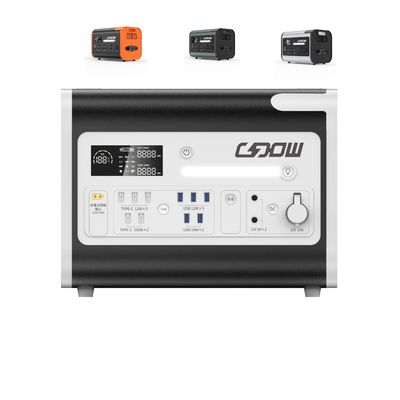 50/60Hz ওয়্যারলেস চার্জিং আউটপুট লিথিয়াম ব্যাটারি জেনারেটর হোম / আউটডোর / জরুরী জন্য