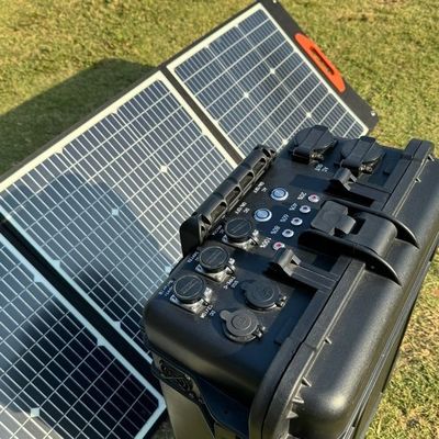LT-40 LiFePO4 4000W হোম/ক্যাম্পিং পাওয়ার স্টেশন 110V/220V জন্য পোর্টেবল সৌর জেনারেটর