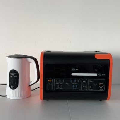 LiFePO4 2200W ব্ল্যাক সাইলেন্ট পোর্টেবল ইনভার্টার জেনারেটর আউটডোর ক্যাম্পিং পাওয়ার স্টেশন জন্য
