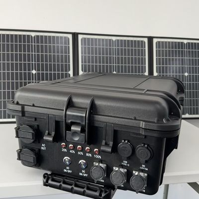 3840wh বহনযোগ্য পাওয়ার স্টেশন 4000W সৌর জেনারেটর বহিরঙ্গন জরুরী শক্তি সঞ্চয় জন্য