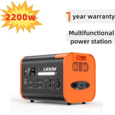 ওডিএম ওএম এসি আউটপুট ভোল্টেজ 100V-120V/220V-240V ক্যাম্পিংয়ের জন্য হোম আউটডোর সোলার জেনারেটর
