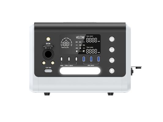 600W সৌর বিদ্যুৎ কেন্দ্র পোর্টেবল উচ্চ ক্ষমতা এসি সরবরাহ 12W * 3 ইউএসবি আউটপুট এবং HT06 সঙ্গে