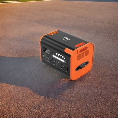 LiFePO4 ব্যাটারি জরুরী ক্যাম্পিং সৌর জেনারেটর 1000W 2200W পোর্টেবল পাওয়ার স্টেশন