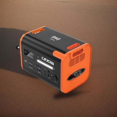 LiFePO4 ব্যাটারি জরুরী ক্যাম্পিং সৌর জেনারেটর 1000W 2200W পোর্টেবল পাওয়ার স্টেশন