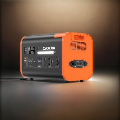 LiFePO4 ব্যাটারি সেল টাইপ 220V আউটপুট পিকনিক এবং জরুরী জন্য পোর্টেবল পাওয়ার স্টেশন