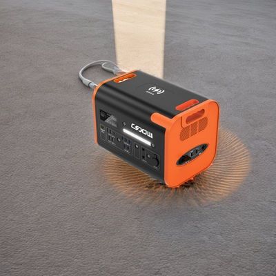 LiFePO4 ব্যাটারি সেল টাইপ 220V আউটপুট পিকনিক এবং জরুরী জন্য পোর্টেবল পাওয়ার স্টেশন