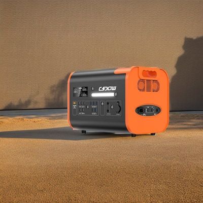 LiFePO4 ব্যাটারি সেল টাইপ 220V আউটপুট পিকনিক এবং জরুরী জন্য পোর্টেবল পাওয়ার স্টেশন