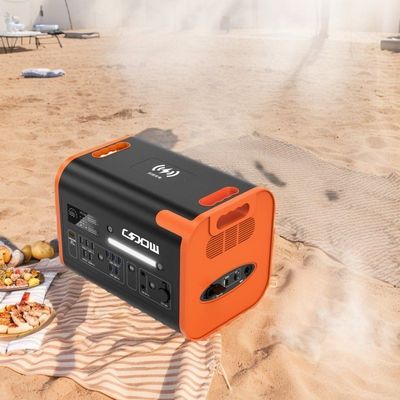 LiFePO4 ব্যাটারি সেল টাইপ 220V আউটপুট পিকনিক এবং জরুরী জন্য পোর্টেবল পাওয়ার স্টেশন